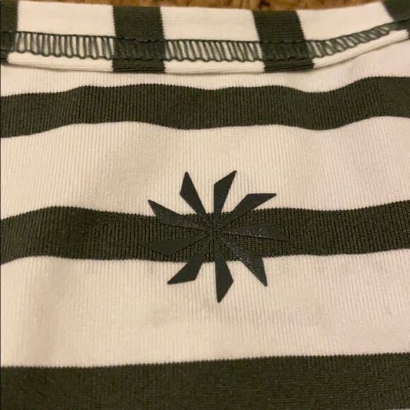 Athleta White & Grey Racerback Tank Top - Picture 7 of 7